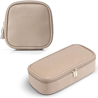 VLANDO Bolsa de maquillaje esencial de viaje ...