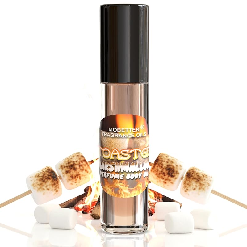 MOBETTER FRAGRANCE OILS Óleo corporal perfumado Toasted Marshmallow, frasco roll-on