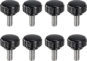 Aazon.co: Uxcell 6pcs Knurled Claping Knobs 4 X 20 Etric Zinc