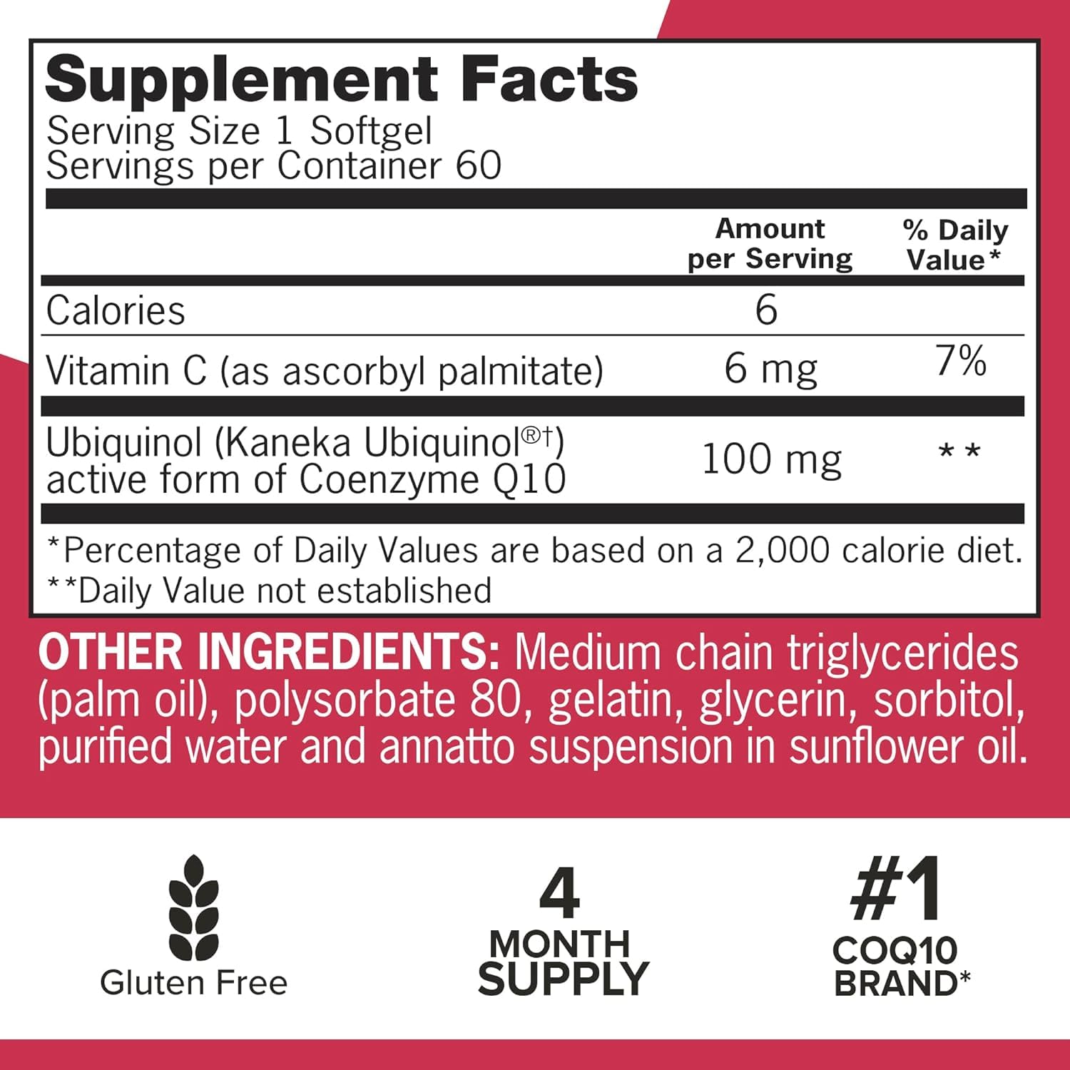 Qunol - Ultra CoQ10 100 MG, 2Pack (120 Count)
