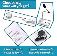 Vista 7 de Sistema de intercomunicación de ventana de doble vía,Altavoz de alta potencia,Altavoz de micrófono para ventana de cajero, Interfono bidireccional