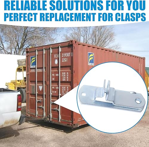 Miniatura 6 de Mecanismo de bloqueo de cerrojo de acción de leva para remolque, pestillo de puerta de remolque cerrado, pestillo de puerta de remolque de carga,