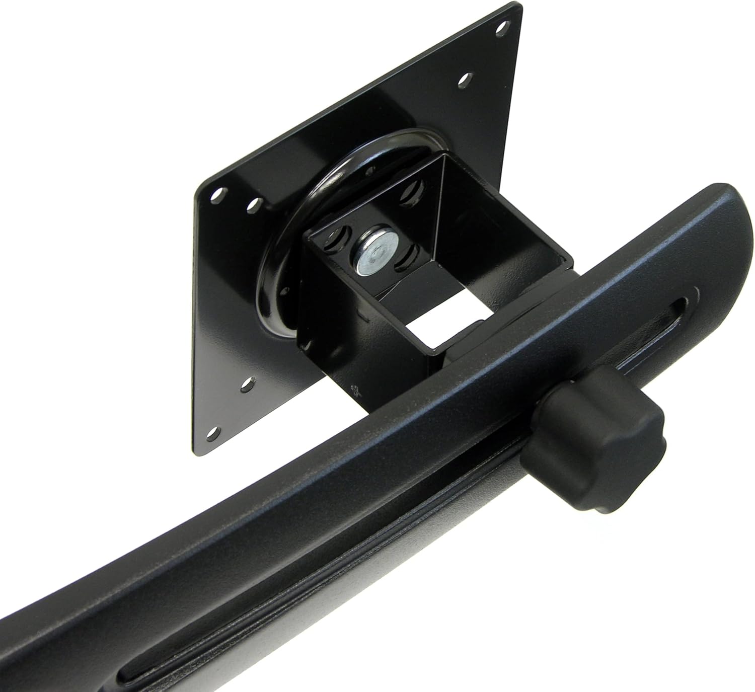 Ergotron Black Steel Quad Monitor Desk Stand