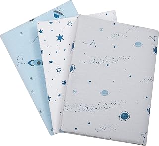 Cueiro Flanel Papi Compose Estampado para Bebê 80cm X 60cm Contém 03 Un