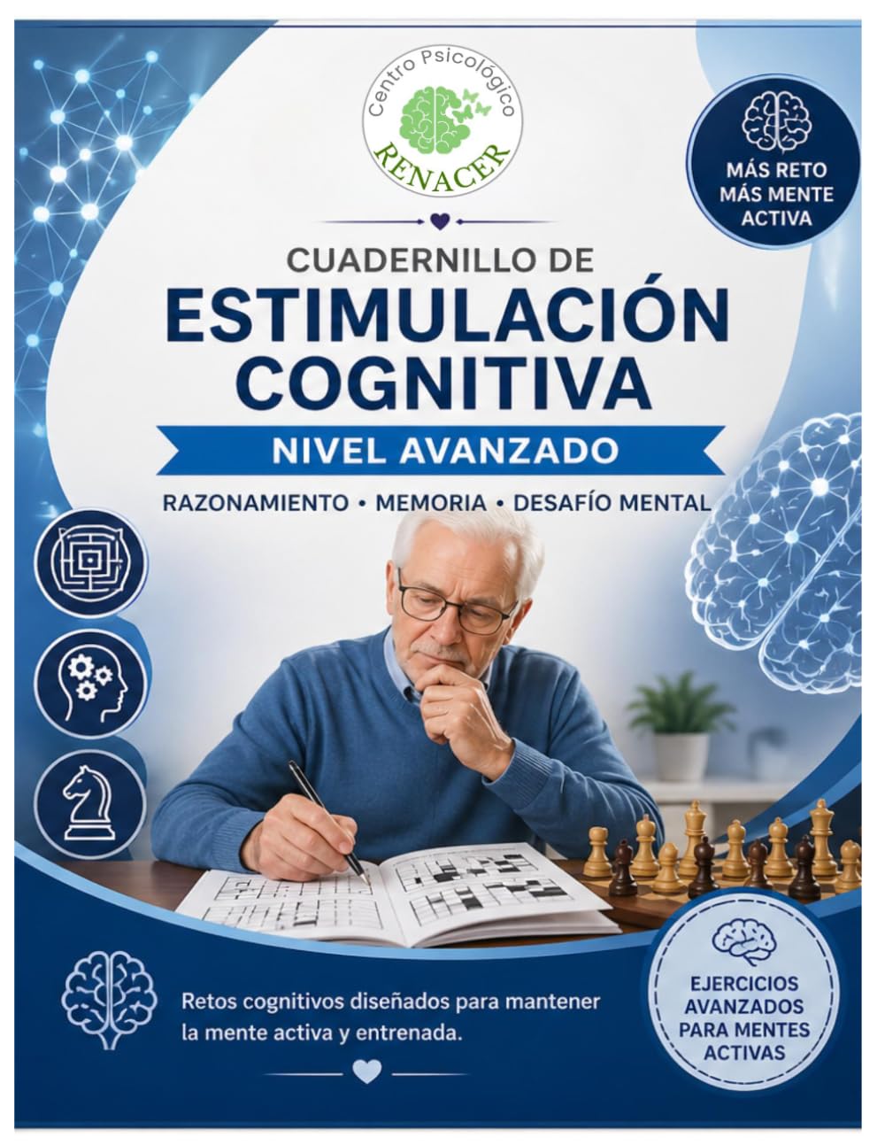 Estimulación Cognitiva, Rehabilitación de la Memoria – Nivel Avanzado: Ejercicios prácticos para adultos mayores | Estimulación cognitiva paso a paso: ... mayores | Estimulación cognitiva paso a paso