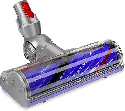 ملحق رأس بديل V9 متوافق مع Dyson V9 Motorbar، Digital Slim SV18، V12 Detect Slim المكانس الكهربائية اللاسلكية، رأس فراغ مضاد للتشابك V9 Upgrade