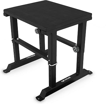 Valor Fitness Adjustable Plyobox Improve Speed, Agility, Power & Strength, Adjustable 18 to 31 for Plyometric Training and Jump Exercises