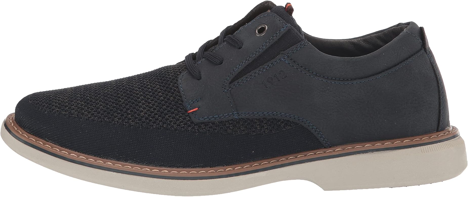 Otto Plain Toe Knit Oxford Lace Up 