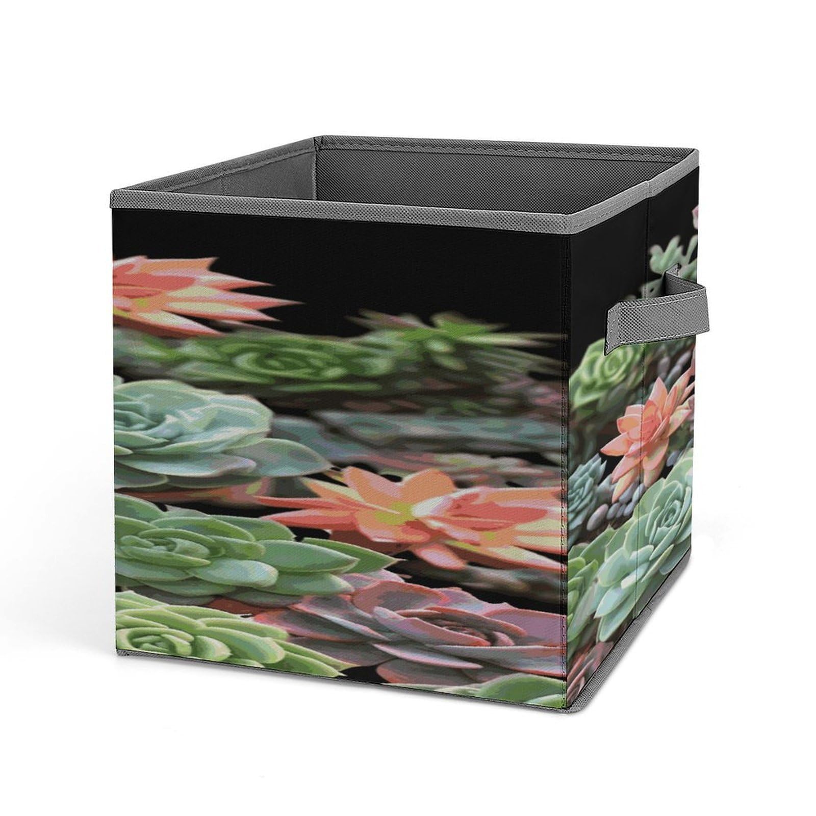 Fekiloot Style Succulents Storage Bins Storage Baskets