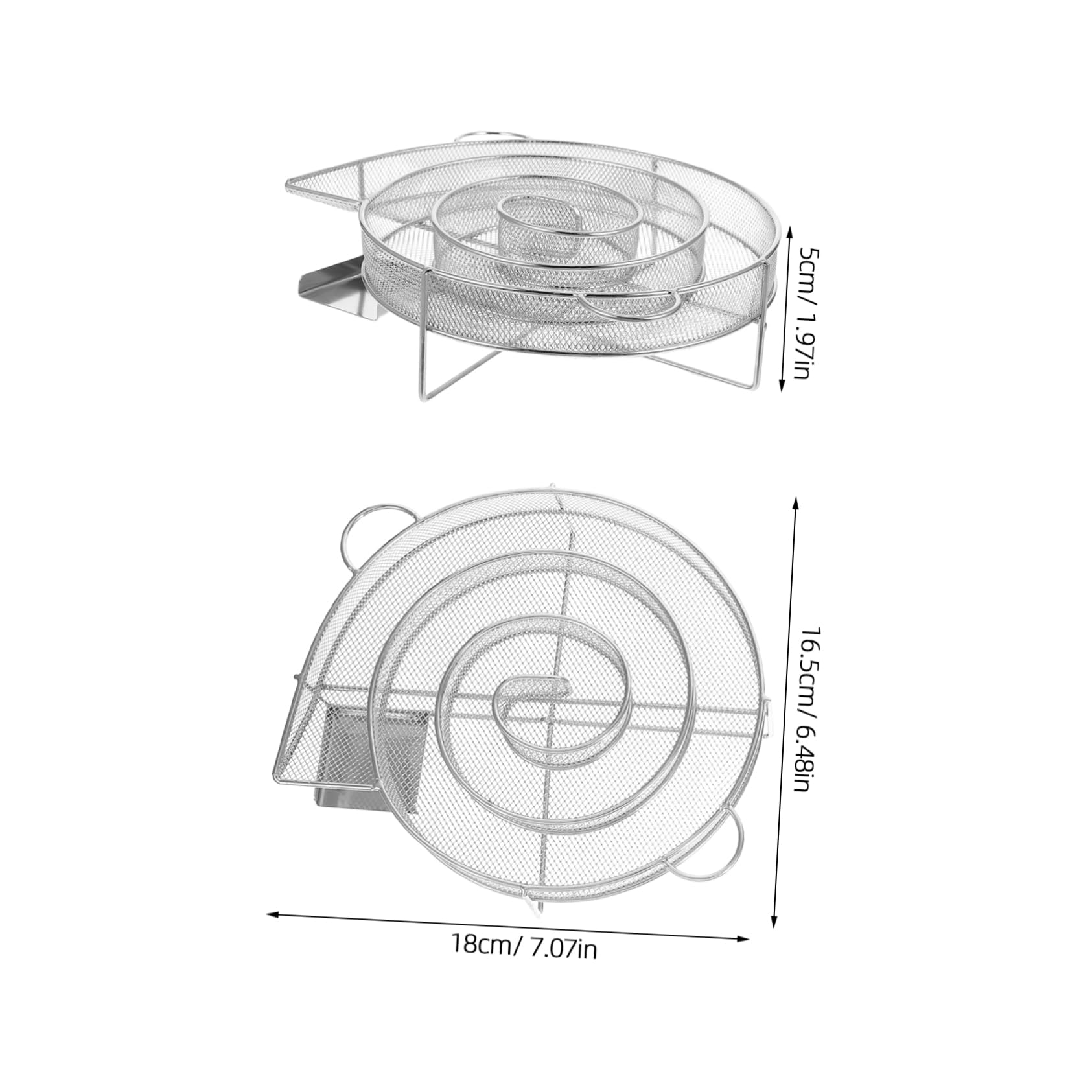 Balacoo Versatile Stainless Steel Smoke Generator Kit Meat Hook Cleaning Brush for Cold Smoking Outdoor Barbecue