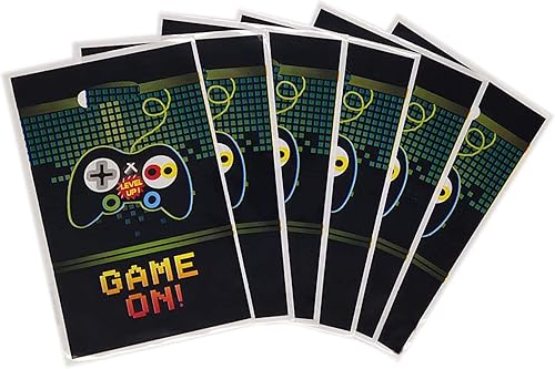 Miniatura 5 de Paquete de 32 bolsas de regalo para fiestas temáticas de videojuegos, bolsas de dulces de regalo, suministros de fiesta para niños y videojuegos,