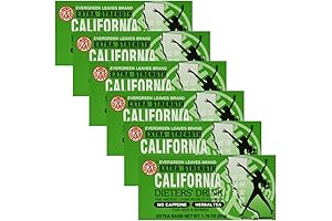 Evergreen Leaves Green Box Dieter's Tea: 20 Count (Pack of 6)