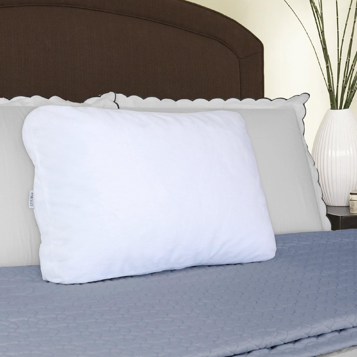 Amazon Com Homedics Thera P Memory Foam Pillow White Home Kitchen