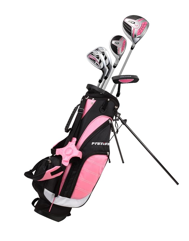 Precise XD-J Junior Complete Golf Club Set for Children 3 Age Groups Boys Girls Right Hand Left Hand