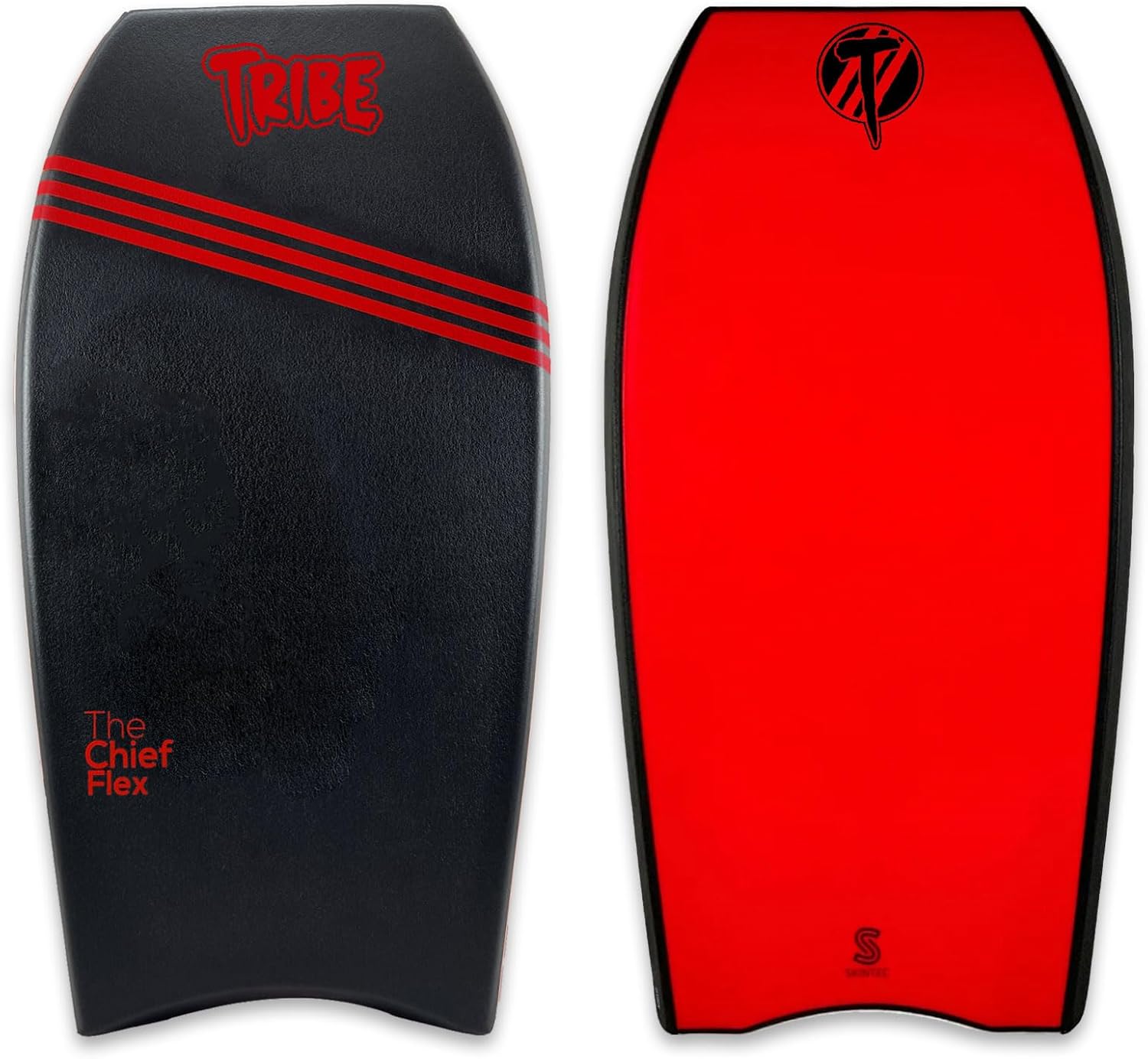 Tribe Chief Flex Big Guy Bodyboard - Body Boards for Adults - Boards for Waves - Bodyboarding (40", 42", 43.5", 45")
