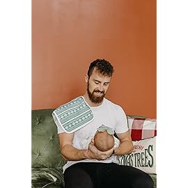 Copper Pearl Baby Burp Cloth Large 21\'\'x10\'\' Size Premium Absorbent Triple Layer 3-Pack Gift Set Doe