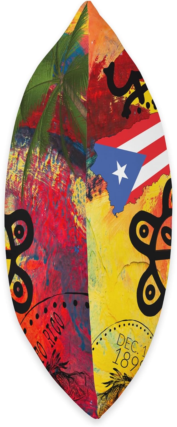 Puerto Rican Sun Throw Pillow