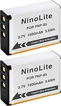 Amazon | NinoLite NP-85 互換 バッテリー 2個セット Fuji フジ