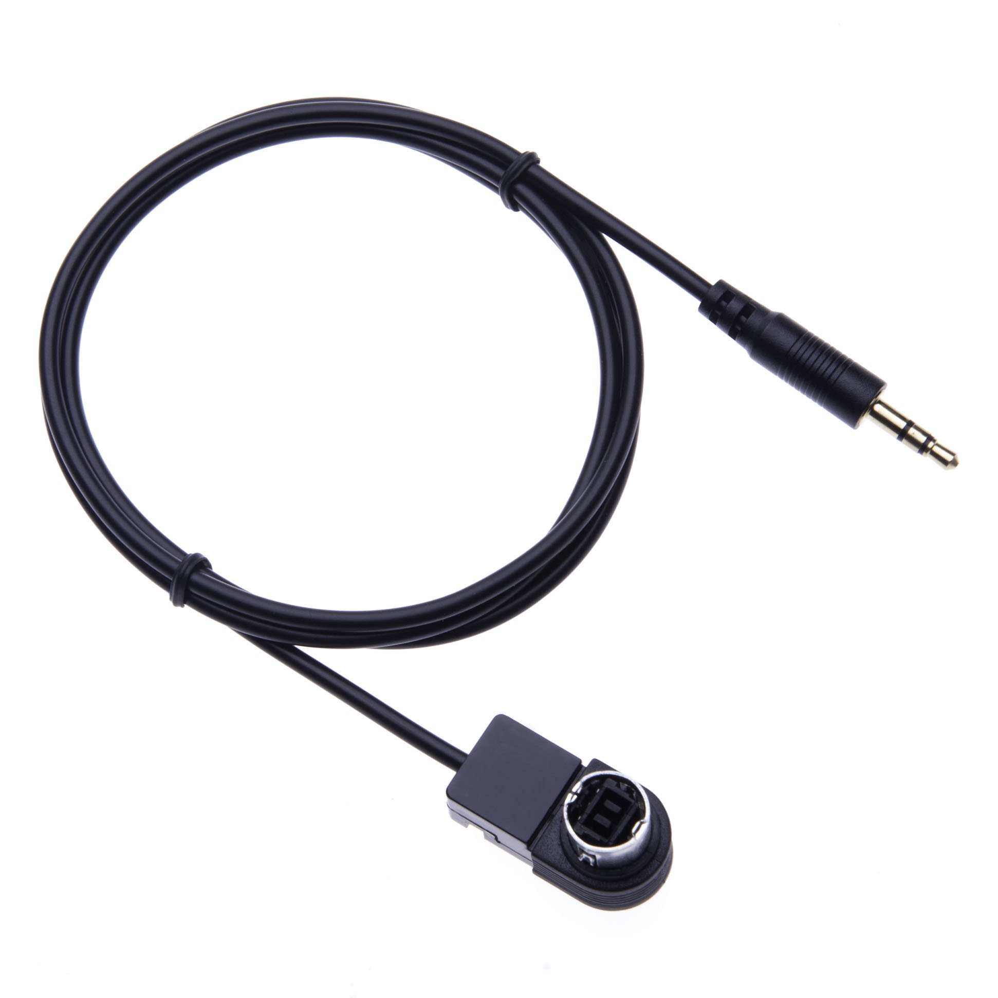 vhbw AUX Line In Adapter Kabel KFZ Radio Ersatz für Kenwood CA-C1AX für