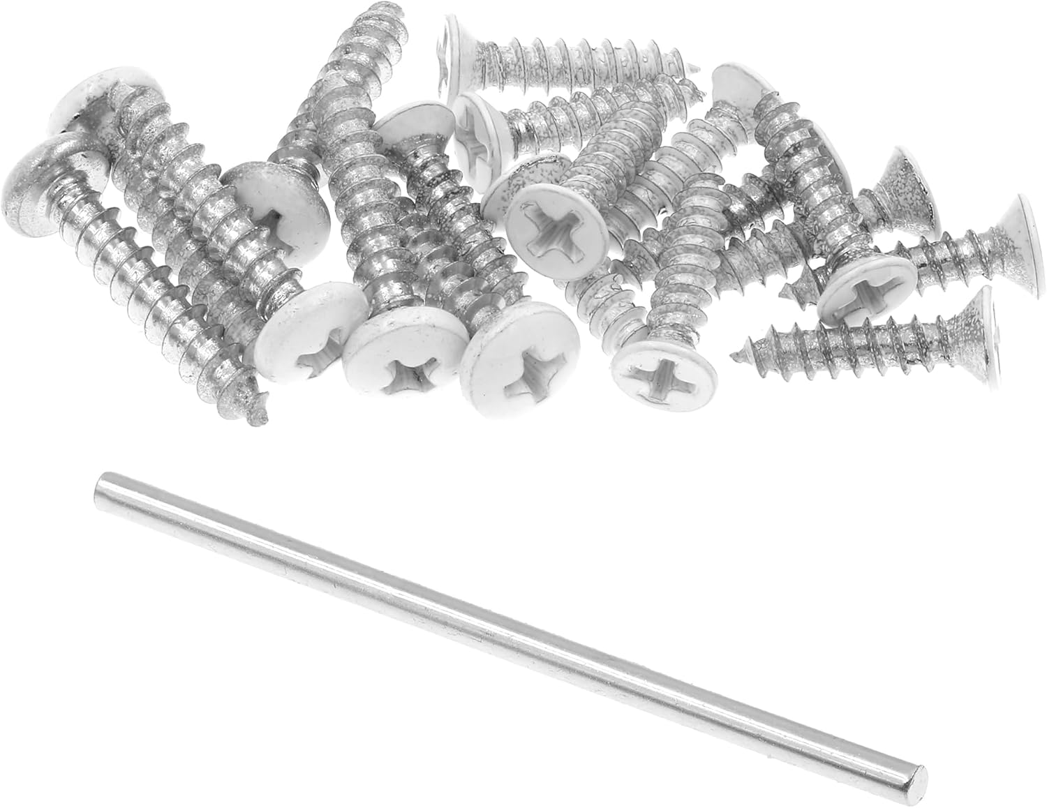 Prime-Line K 55552 Storm and Screen Door 2-Self Closing and 1-Adjustable Hinge Set 2-3/4 in. with Screws, White (Three Pack)