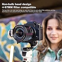 Vista 7 de VILTROX Lente de montaje de 0.512 in f1.4 F/1.4 E, lente gran angular Aps-C Prime para cámara Sony E Mount A9/a7RIV/a7RIII/a7III/a7SIII/a7C