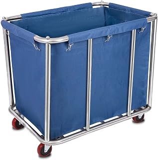 Heavy Duty Rolling Laundry Basket