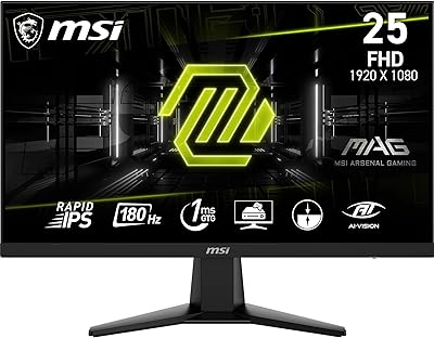 Monitor Gaming MSI MAG 256F IPS 180Hz 1ms