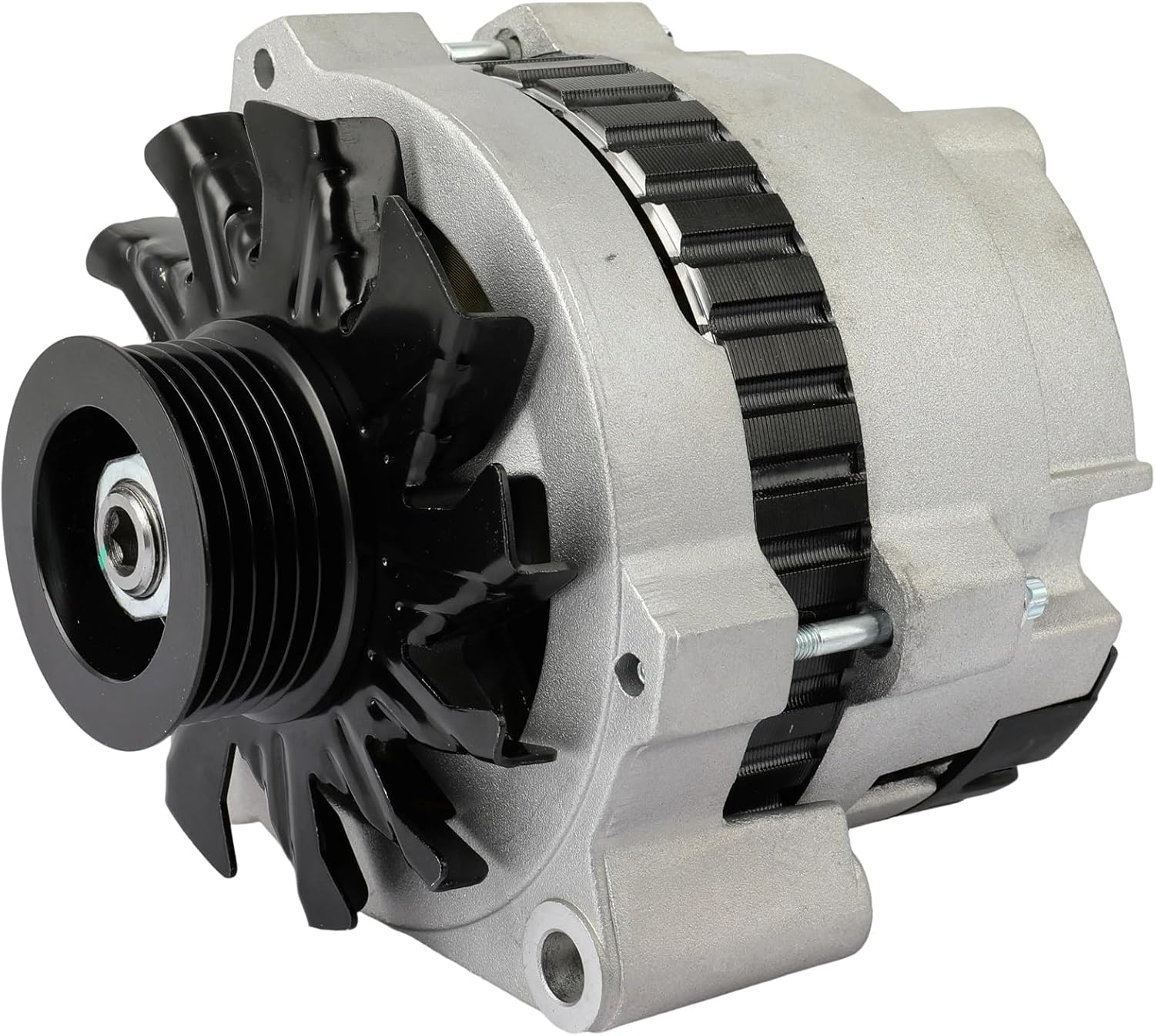 SCITOO 7861 Alternator Fit for AM General for Hummer 6.2L 1992-1993, for Buick for Commercial Chassis 5.0L 1991 12V 105A CW S6 Pulley Class, Replace# 7861-11N-6G 7861 110500 112629 LRA1441