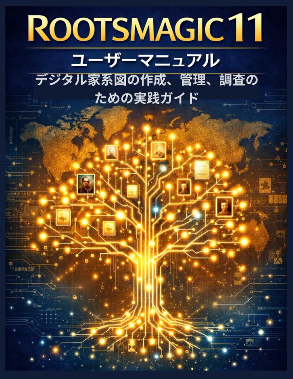 ROOTSMAGIC 11 ユーザーマニュアル: デジタル家系図の作成、管理、調査のための実践ガイド
