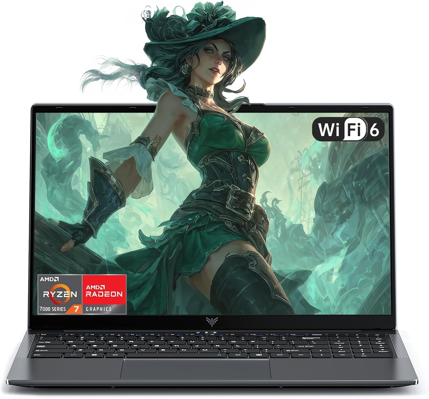 ACEMAGIC Ordenador portátil Ryzen 5 7430U(6 C/12T,4.3 GHz) Gaming Laptop Portátil 15.6 Pulgadas 16GB RAM DDR4,512GB M.2 SSD Extensiones 4TB,WiFi 6, Tipo C,3*USB3.2,BT5.2 Global Recycled Standard Global Recycled Standard Global Recycled Standard