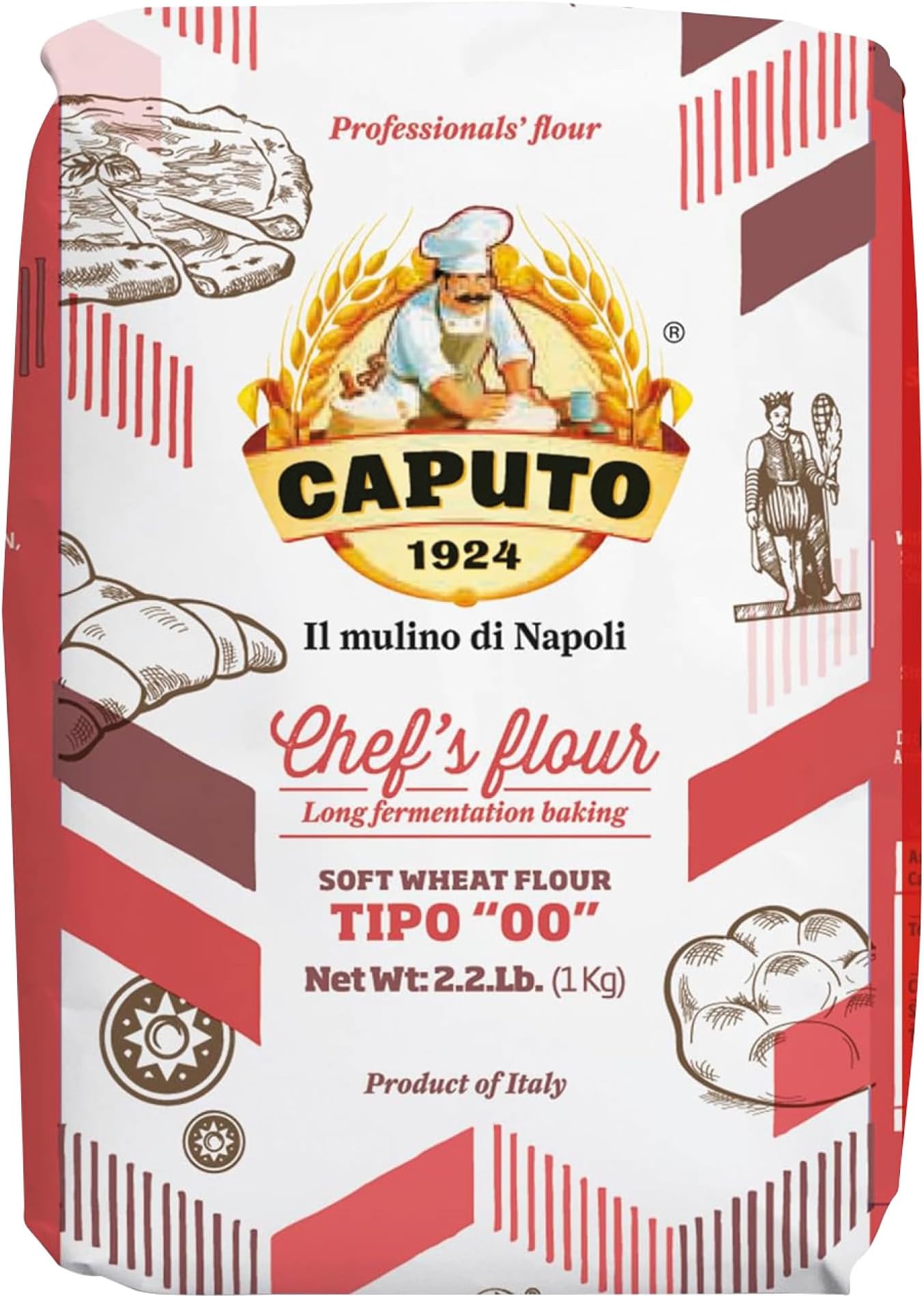 Antimo Caputo Chef's Flour 2.2 LB Italian Double Zero 00