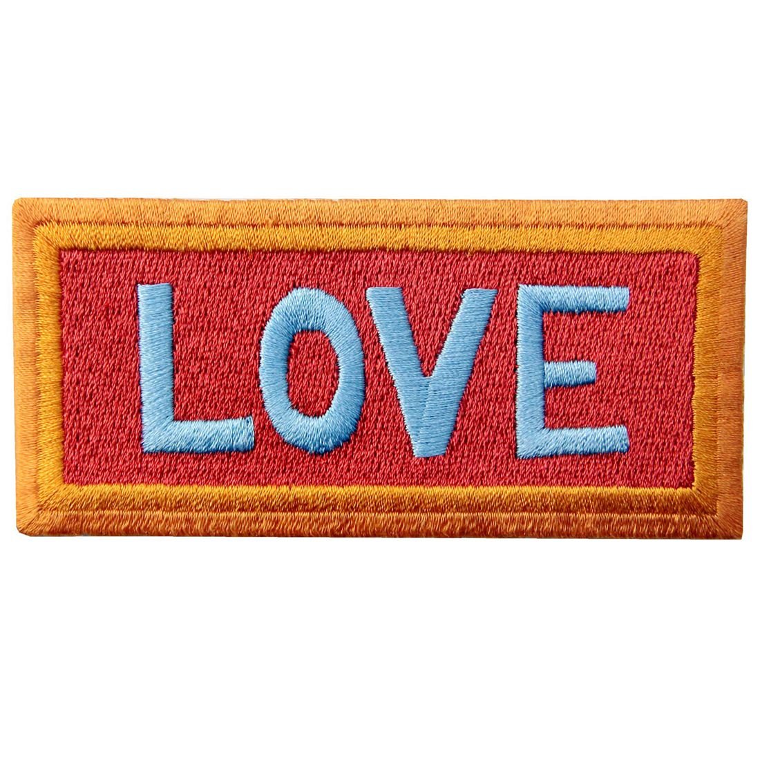 Love Patch Embroidered Applique Iron On Sew On Emblem