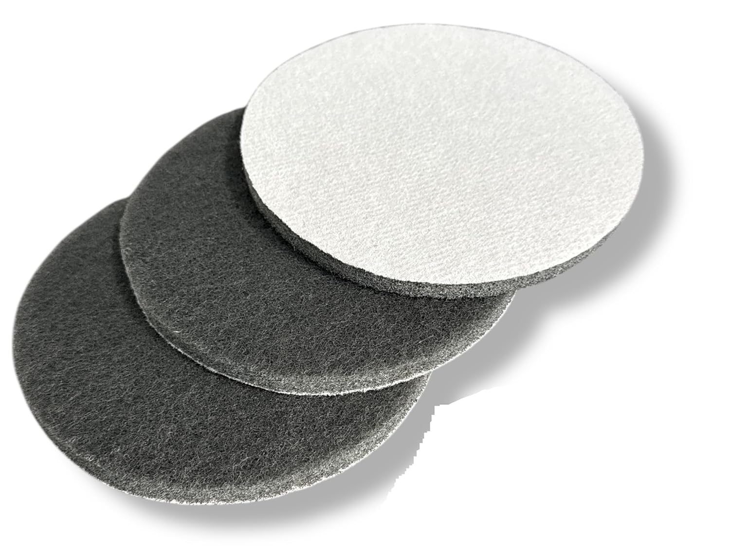 LiME LiNE 6" Hook & Loop Scuffing Discs for Orbital Dual Action Sanders (Grey) (8 Pack)