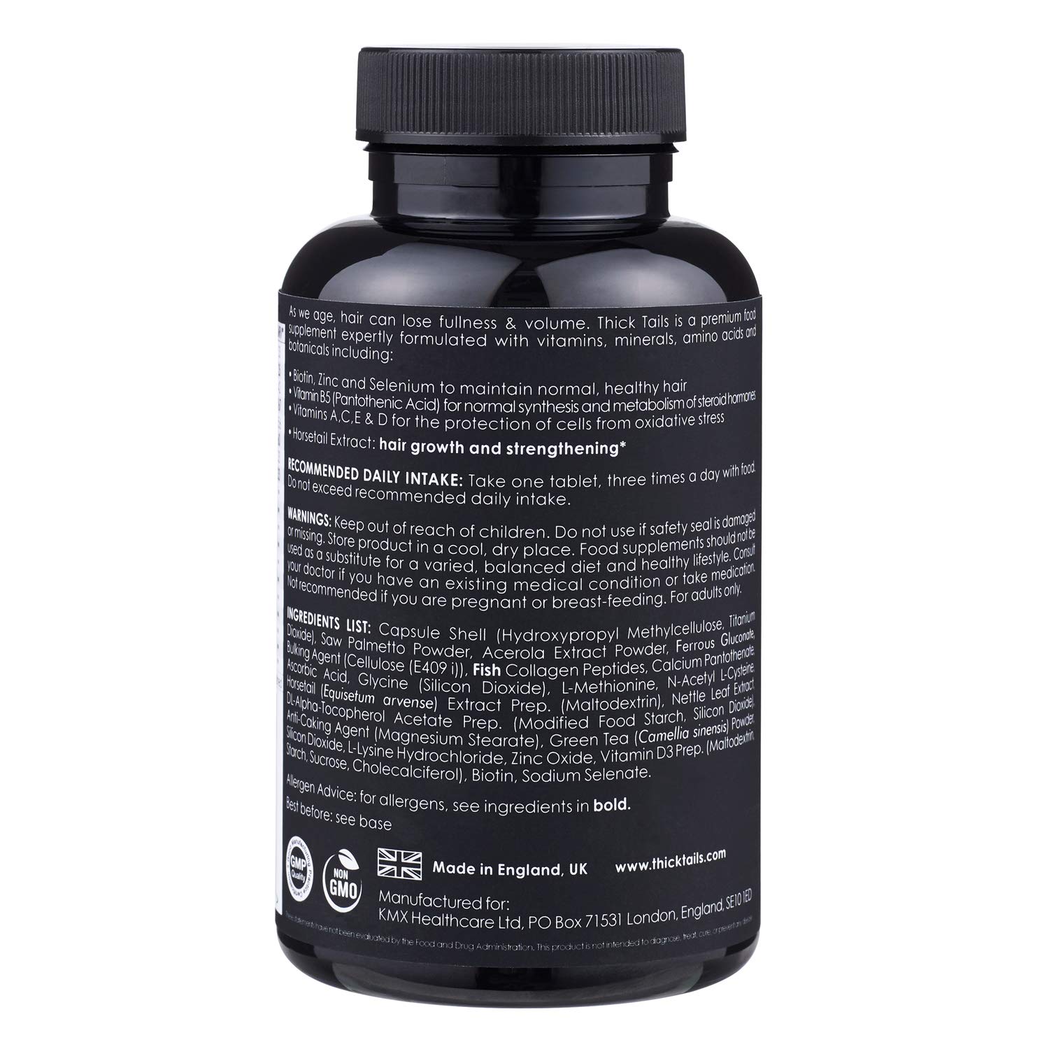 ThickTails Hair Growth Vitamins Supplement For Women With Thinning