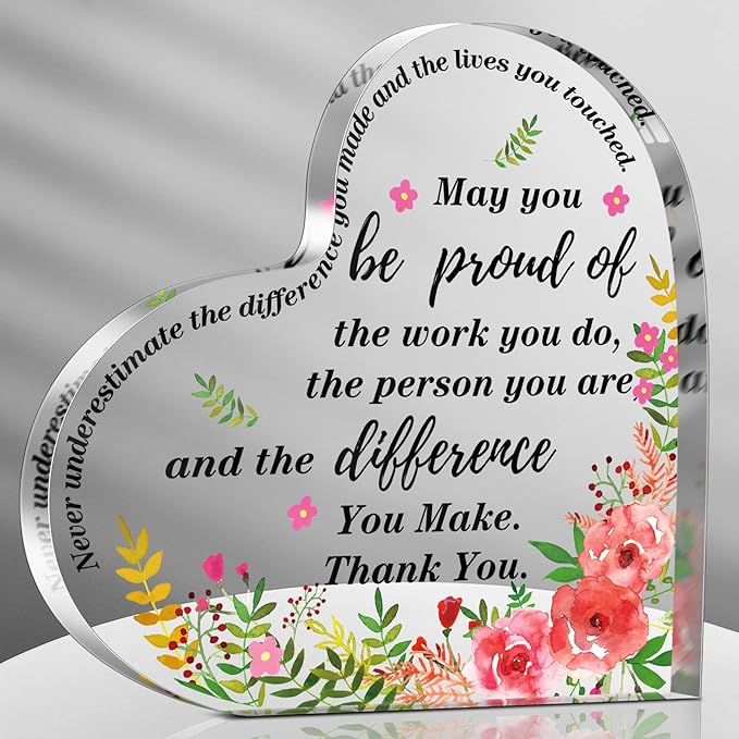 Thank You Gift for Women Inspirational/Coworker Gifts