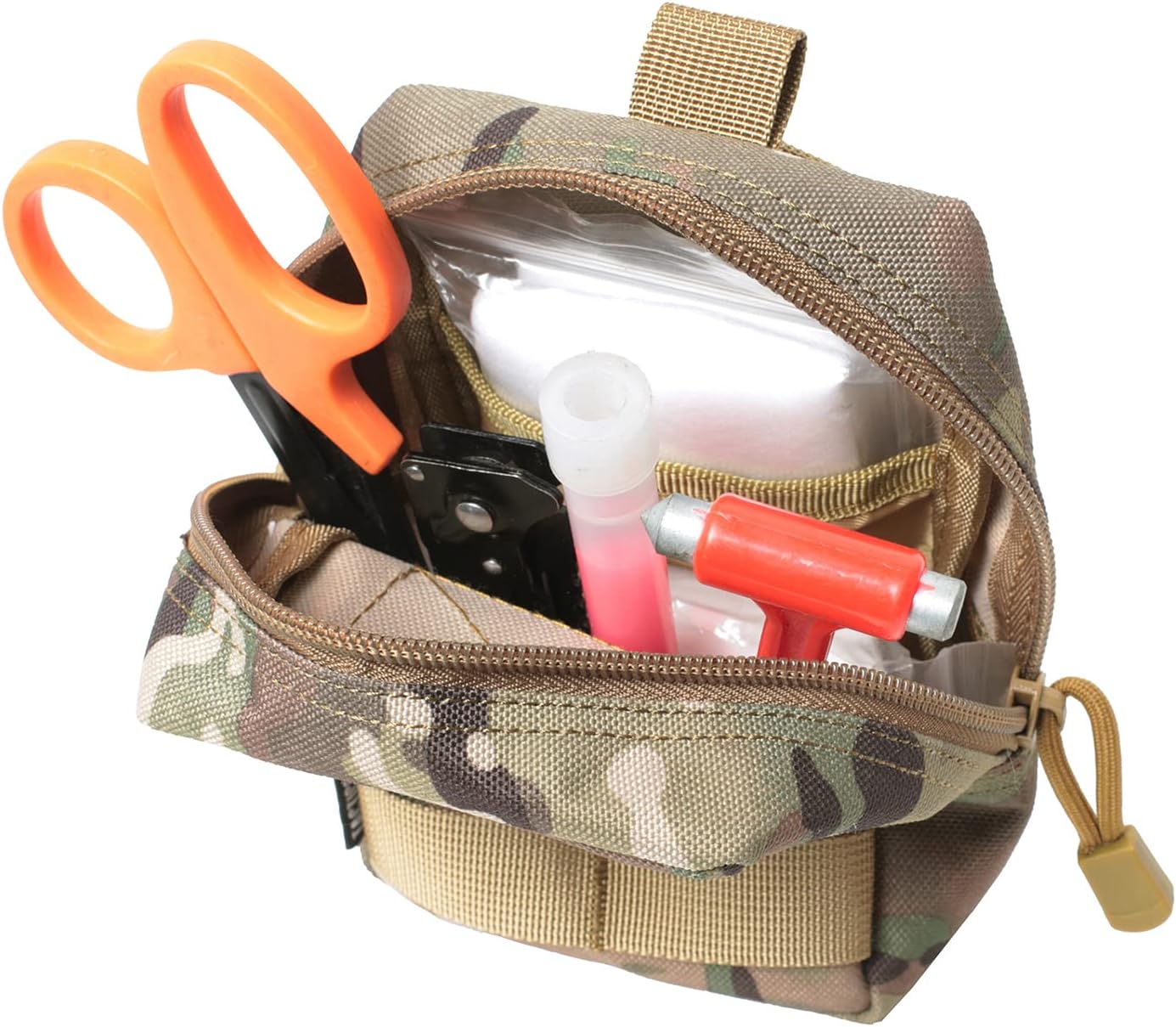 2 Pack Molle Pouches - Tactical Compact Water-Resistant EDC Pouch