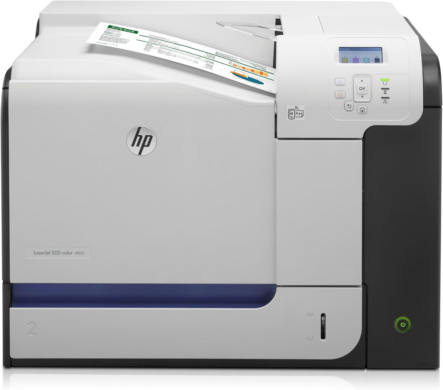 Amazon.com: HP Laserjet Enterprise 500 Color M551n, (CF081A) : Electrónica