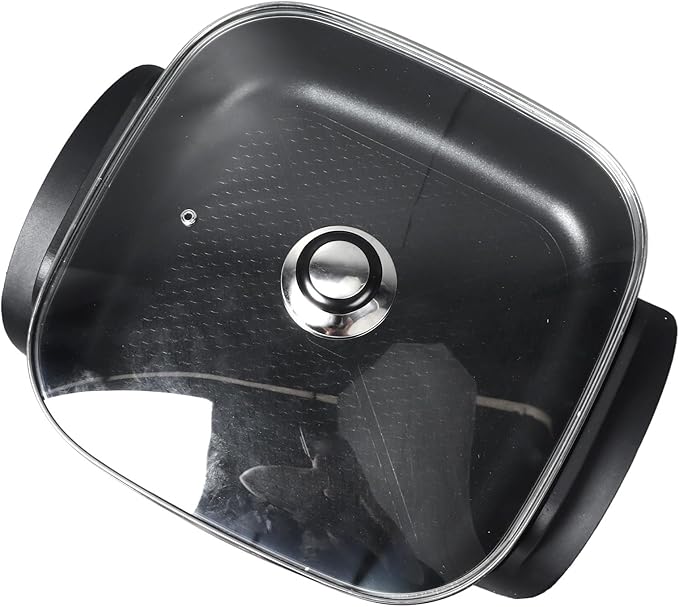 Sartén Eléctrica Familiar Antiadherente con Tapa de Vidrio miniatura 8