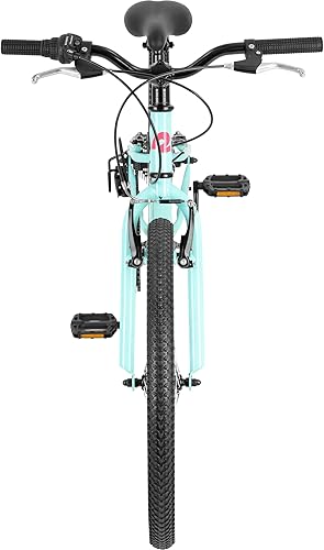 Miniatura 7 de Retrospec Dart 20 & 24 Inch Kids Bike - 7-Speed Hybrid Bicycle for Ages 6-11 with 29in All-Season Tires & Shock Absorption - Adjustable Height Youth