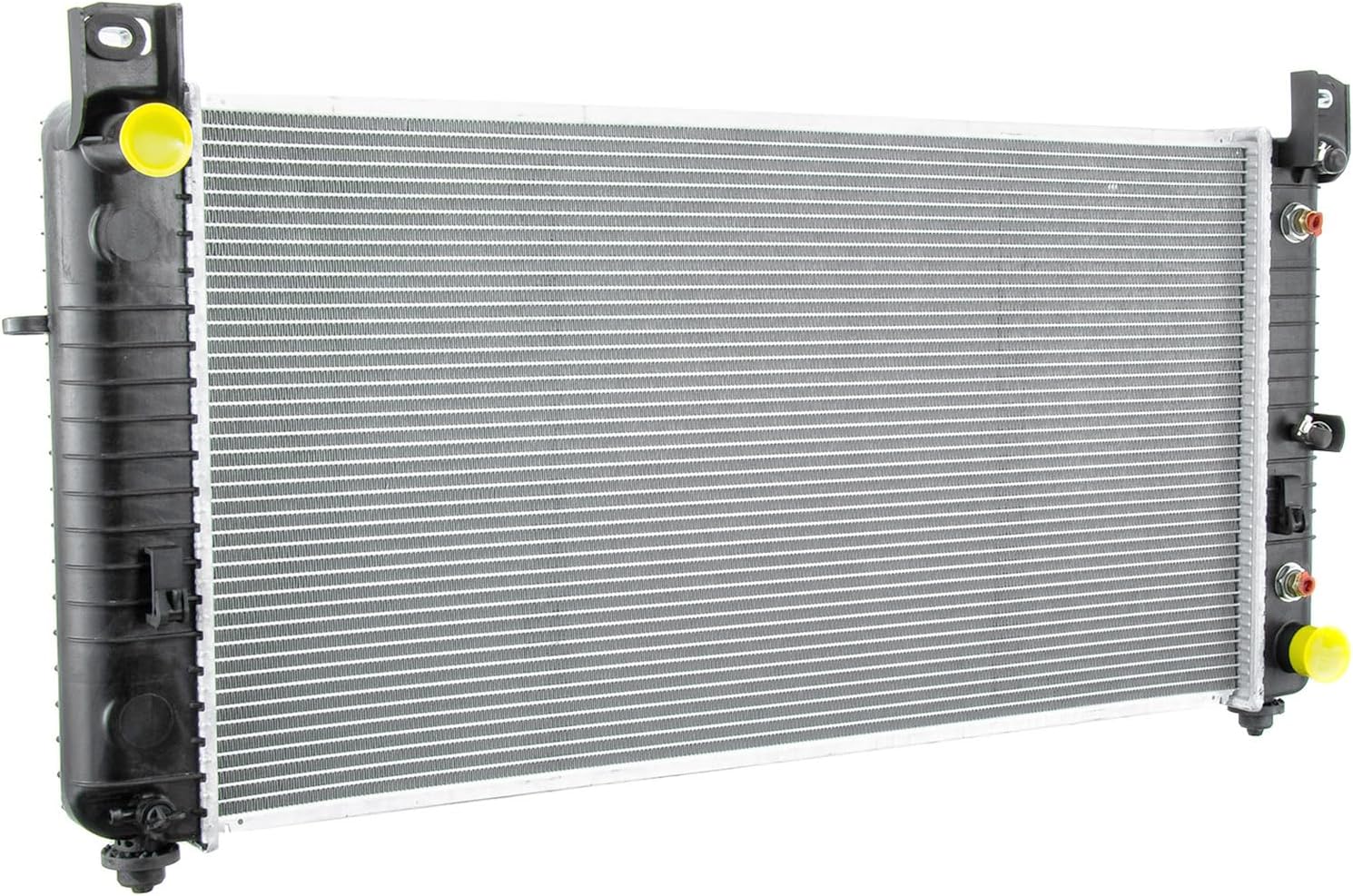 Chevy Silverado 1500 Radiator, CU2370 Radiator for 1999-2014 Chevy Silverado GMC Sierra V8 Engine, 34'' Core Radiator without Engine Cooler, OE # 15192540, 15193108, 15252638