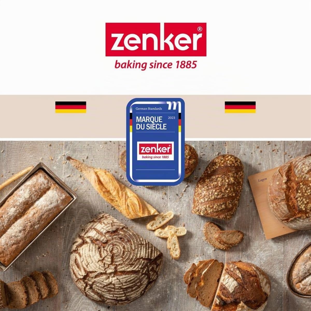Zenker Backblech 40 x 30 cm gelocht 2er Set