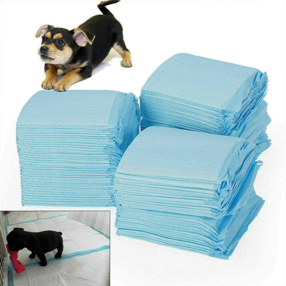 Lot de 100 alèses hygiéniques pour chiots - Dimensions : 33 x 45 cm