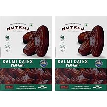 Nutraj Kalmi Dates Safawi 1 Kg 500g X 2