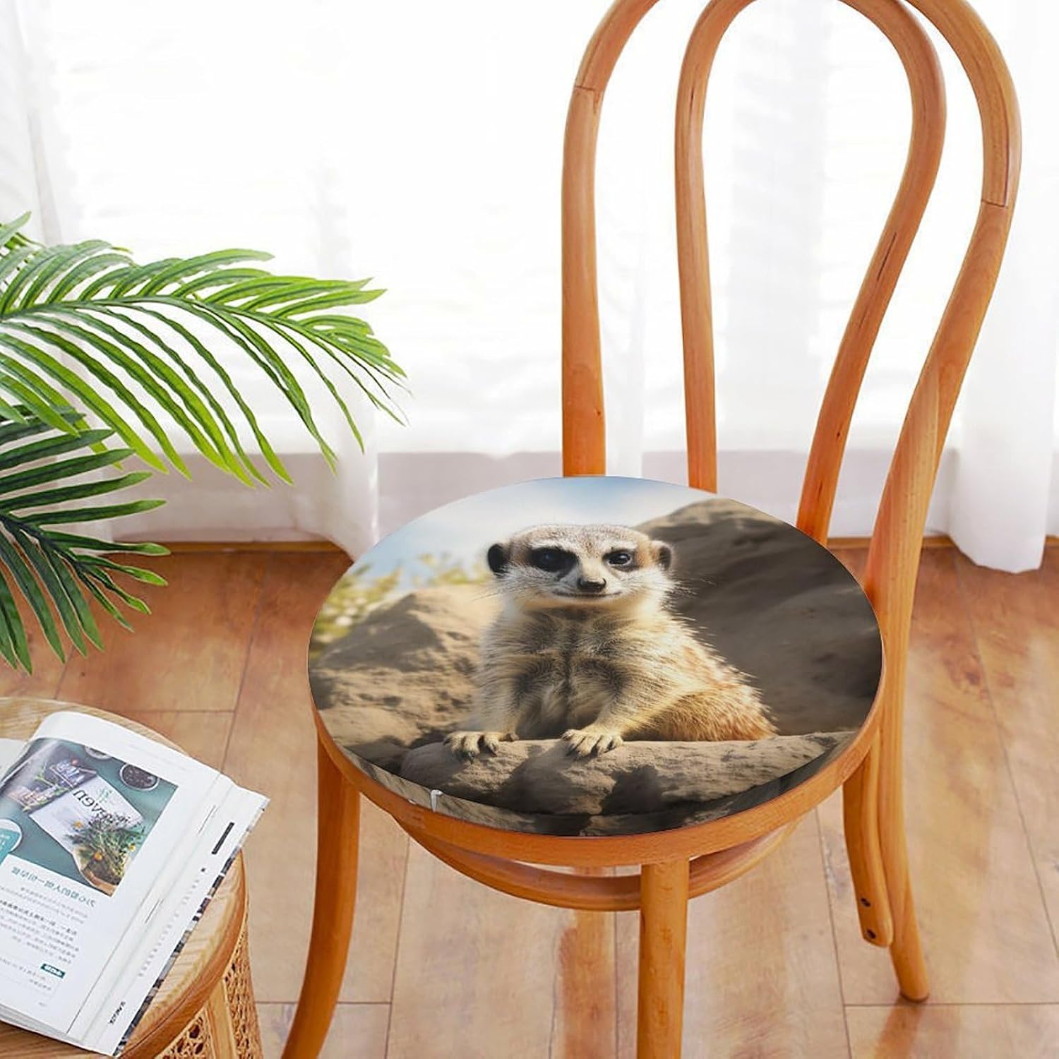 Meerkat Animal Chair Cushions Floor Pillow Chair Pad