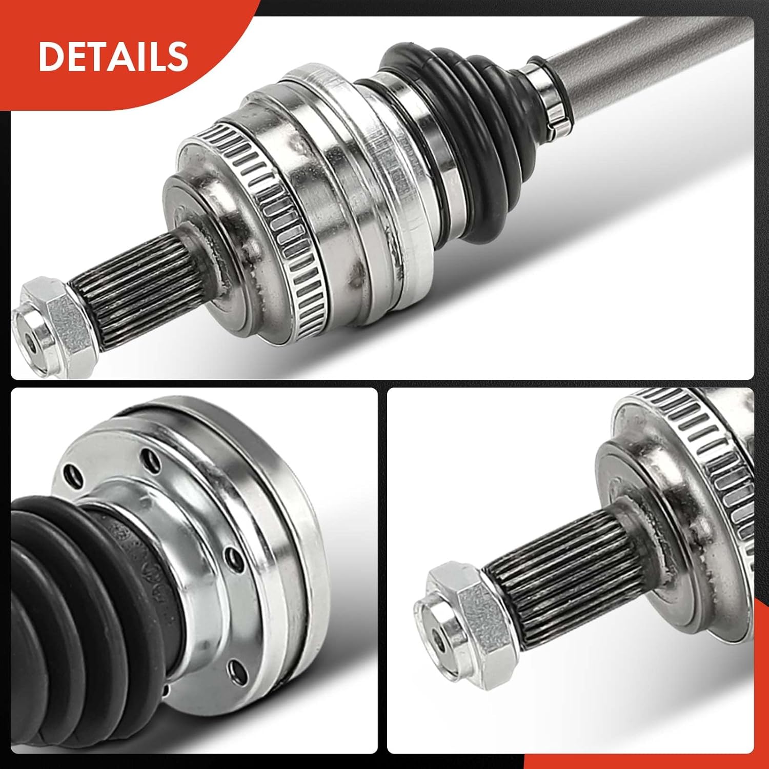 A-Premium CV Axle Shaft Assembly Compatible with BMW E46 Series 320i 2001 2002 2003 2004 2005, Rear Left Driver Side