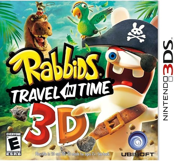 Rabbids Travel in Time - Nintendo 3DS Standard Edition: Nintendo 3DS ...