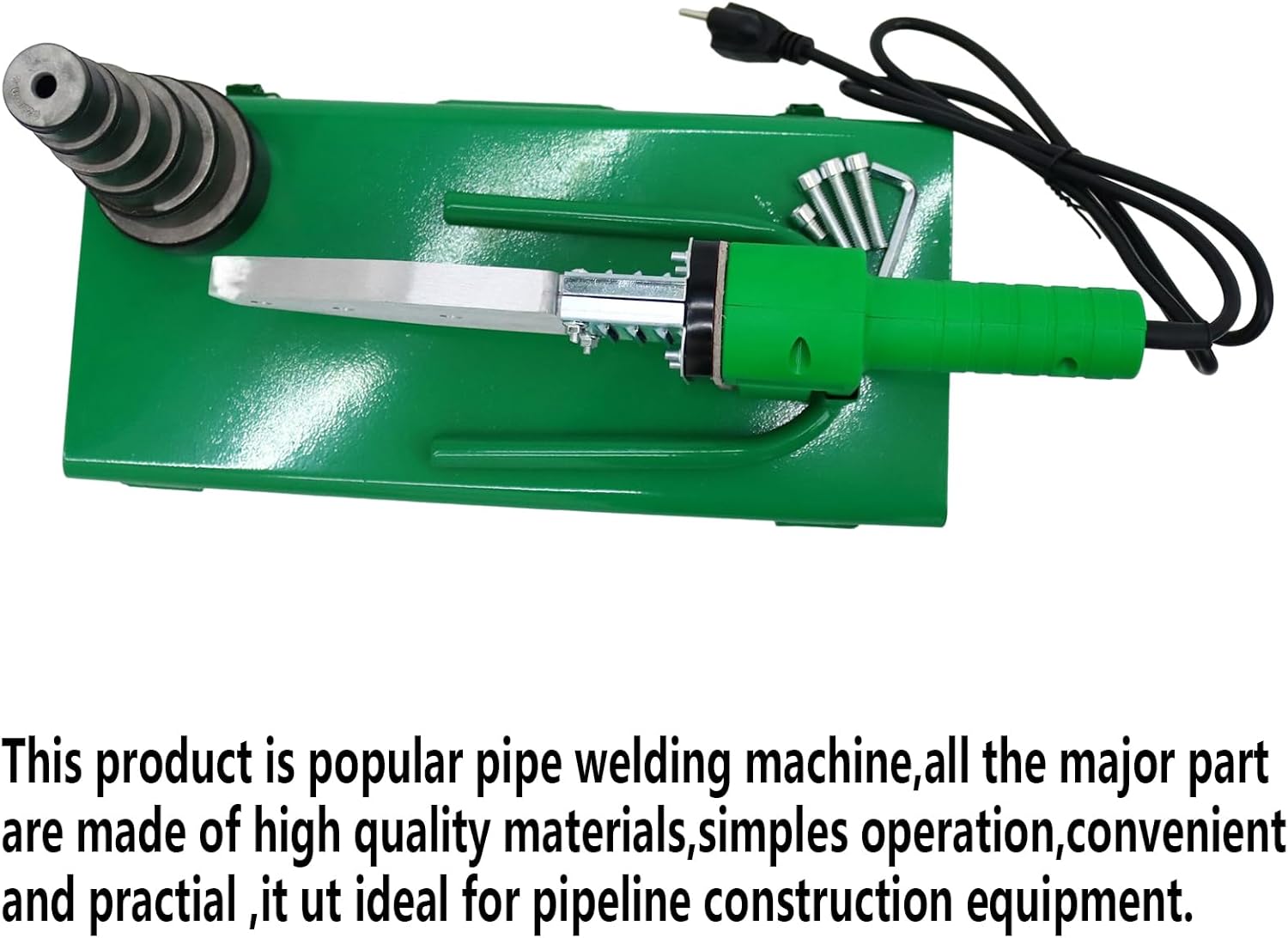 Pipe Welding Machine Plastic Water Pipe Hot Melt Tool with Digital Readout for PP/PP-R/PE/PP-C Pipe 110V 800W