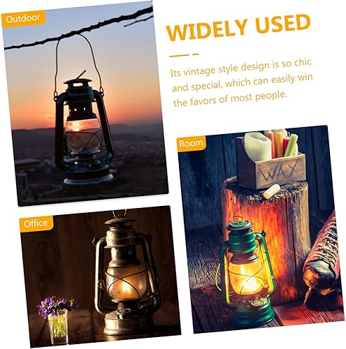 Miniatura 7 de Uonlytech 2 piezas de lámpara de cristal de repuesto de globo de queroseno para lámpara de mesa vintage, 3.3 x 2.5 pulgadas