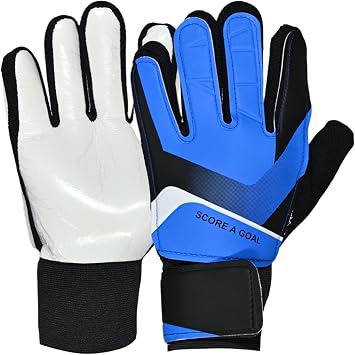 Adult Goalkeeper Gloves, Latex Football Mittens, Non Slip, Soccer Goalkeeper Gloves for Strong Grip Training Competitions, Size 8/9/10