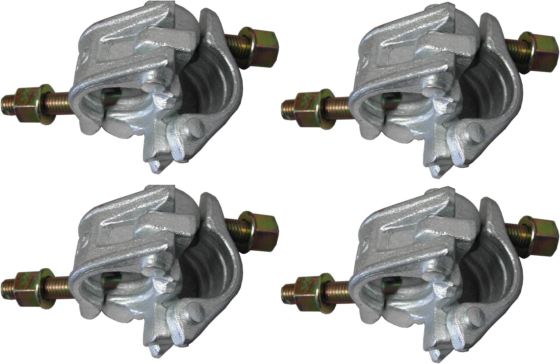 4 UK Forged Galvanized Right Angle Clamps aka Rigid Clamps Cheeseborough Clamps (4)